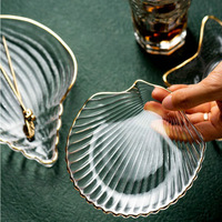 Vaisselle en verre créative Unique INS Phnom penh, style nordique créatif, saladier océan créatif, assiette à collation décorative pour dessert, 2022