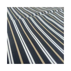 Tissu de printemps respirant à rayures fines 85% coton 15% nylon - Product Image 1