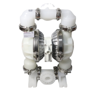 ปั๊มลมแบบดูดเองได้ Wilden 2 นิ้ว รุ่น Pro-Flo Series AODD  วัสดุโพลีโพรพิลีน  ไดอะแฟรมแซนโตพรีน  ปริมาณน้ำ 154.1 แกลลอนต่อนาที  แบบแรงดันต่ำ - Product Image 1