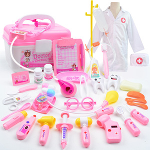 Juego de Médico de Juguete, 35 Piezas, Juego de Roles con Disfraz, Suministros de Laboratorio de Plástico para Niños, Unisex, Juego Educativo de Simulación, 5-7 Años - Product Image 1