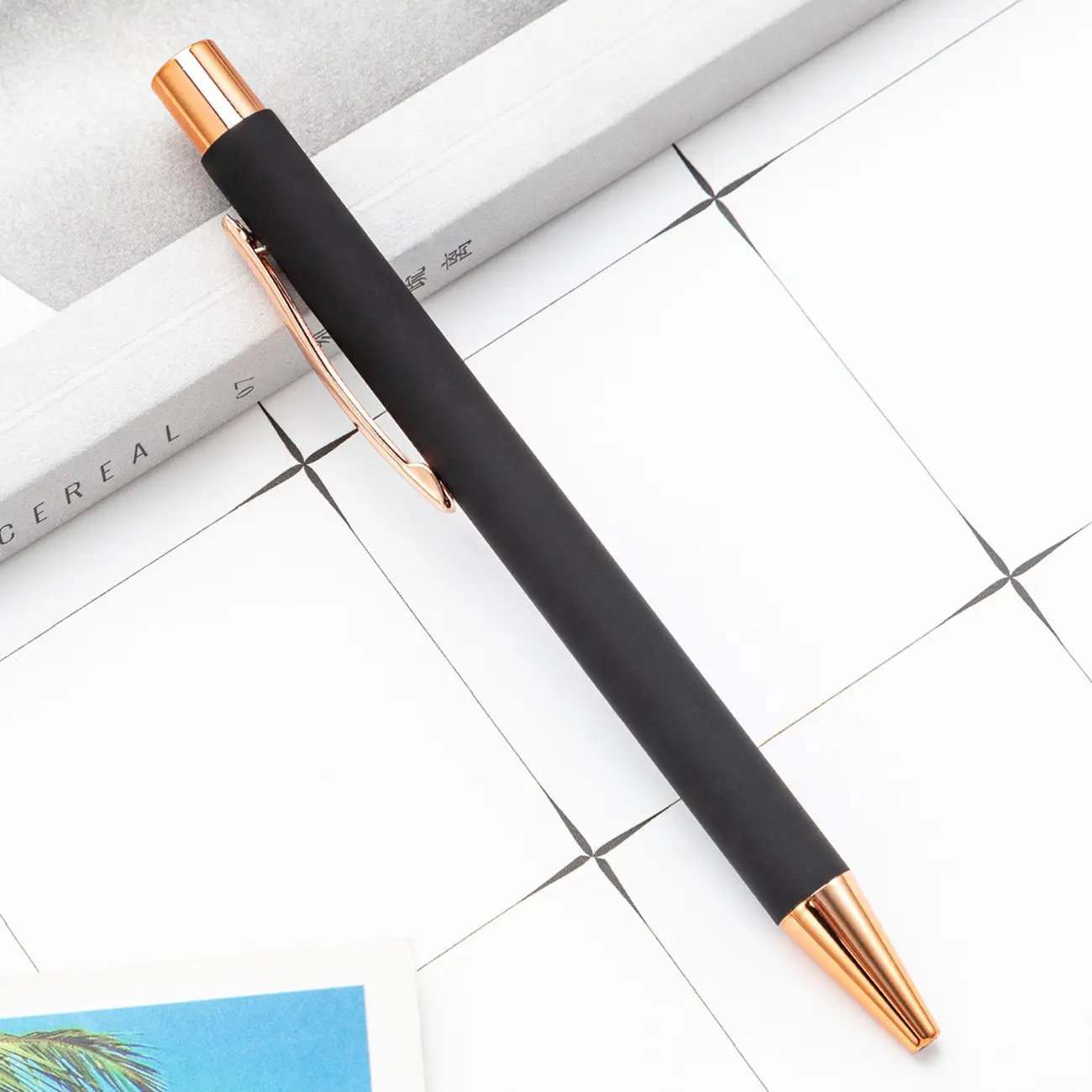 Beste Keuze Promotionele Stylus Gepersonaliseerde Aangepaste Logo Balpennen Afdrukken Balpen Boligrafos Aluminium Metalen Pen