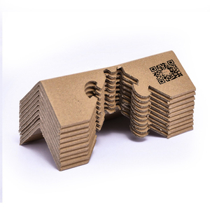 Protection d'angle en carton brun personnalisée, en papier recyclé, pour l'emballage des palettes en entrepôt - Product Image 5
