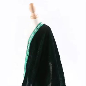 Ev Textiile 100% Polyester 200-220gsm ipek dokuma kadife kore mikro-kadife 5000 astar giysi kumaşı - Product Image 4