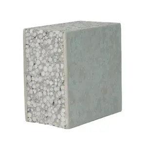 Wall Panel EPS Prefabricated Best Price Fireproof Light Weight Fiber EPS Cement Sandwich Panel