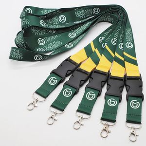Custom Logo <b>Polyester</b> Detachable Keychain <b>Lanyard</b> Strap University Alumni Souvenir <b>Lanyard</b> - Product Image 1