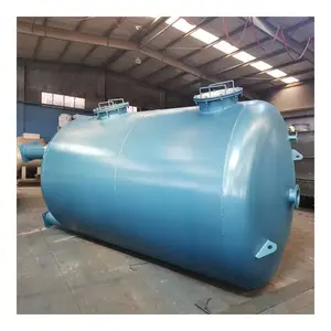 Surface water purification, groundwater iron and manganese removal, carbon steel multi medium filter tank