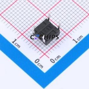 GT-TC121D-H050-L1 Tactile Switch Through hole Component (THT) Switch Single Pole Single Throw Round Button 2.3N Through Hole - Product Image 2