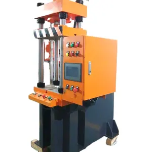 Deep drawing hydraulic press 4 column steel plate hydraulic press machine for aluminium cookware