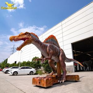 Proveedor de Proyectos Llave en Mano, Diseño de Modelo de Dinosaurio Animatrónico Grande y Dinámico de Fibra de Vidrio y Metal para Parques de Aventura y Centros Comerciales - Product Image 2