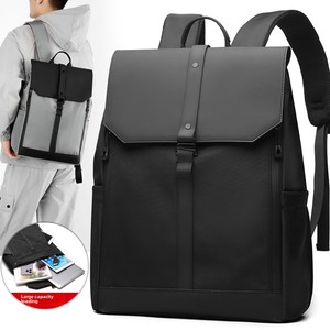 Large-Capacity Casual Laptop Backpack for Men Waterproof Oxford Cloth Laptop College Student <b>Bag</b> for School - Product Image 1