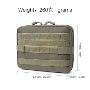 Sac banane tactique compact imperméable en nylon Molle de dernière génération, sac banane pour infirmière en plein air avec utilité pour les professionnels de la santé - Product Image 4