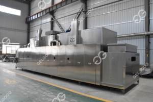 เครื่องคั่วอัตโนมัติสำหรับถั่วเม็ดมะม่วงหิมพานต์ เมล็ดโกโก้ ถั่วเหลือง ขนาด 500 กก. ถึง 2000 กก. เตาอบคั่วถั่วลิสงแบบต่อเนื่อง - Product Image 3