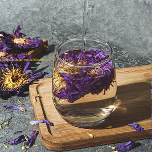 Lotus pur de qualité alimentaire biologique de l'UE Herbes sacrées égyptiennes Nymphaea Caerulea Nénuphar bleu séché 100% Thé à fumer naturel - Product Image 5