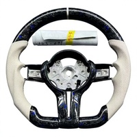 Volant en fibre de carbone à fond plat en promotion pour BMW E46 E36 G20 G21 – Pièces de modification et d'amélioration intérieure