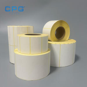 Factory Custom Sale Thermal Label Roll 100x150mm Self Adhesive Label <b>Paper</b> Direct Thermal Shipping Barcode Labels 4x6 - Product Image 1