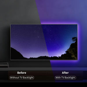 Kit Lampu LED Strip Pintar FEICAN 5m untuk Suasana TV, Sinkronisasi Warna, 5V IP67 Tahan Air, CRI Tinggi 80, Garansi 2 Tahun - Product Image 2