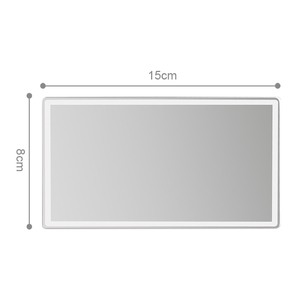 New Arrival Stainless Steel <b>Car</b> Side Makeup Visor Vanity <b>Mirror</b> for <b>Car</b> Visors <b>Car</b> Accessories - Product Image 2