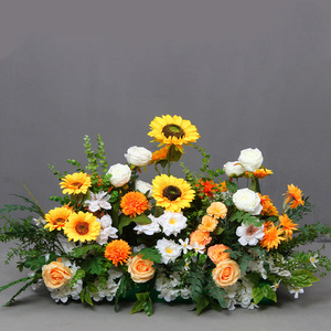 Ramo DE BODA rosa de seda realista, flores florales artificiales para Navidad o decoraciones para el día de la madre - Product Image 6