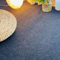 Tapis de bureau commercial librement coupé chambre à rayures toutes les pièces couleur unie tapis de sol personnalisés grands tapis de salon pour rouler