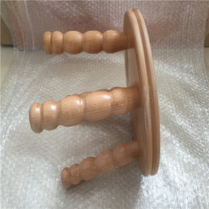 Sgabelli in legno naturale facile da montare piccoli sgabelli in legno massello senza schienale in legno massello per bambini staccabili a 4 zampe per sgabello per latte - Product Image 4