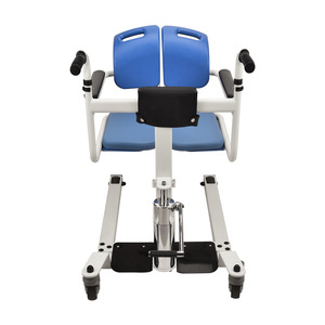 Strong Bearing Capacity Hydraulically Patient Transport Transfer Chair Commode Chair for Elderly - Product Image 3