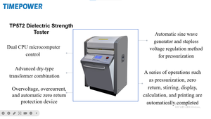 Hoogrenderende Diëlektrische Sterkte Testerapparatuur Voor Laboratoriumbenodigdheden Voor Oliestroomonderbrekers Met Olie Gevulde Kabels - Product Image 3