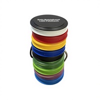Adaptateur OTG personnalisé en ABS écologique, kit USB 60W 3A à charge rapide, ensemble de câbles de charge et de données 6 en 1, y compris un porte-clés pour les voyages et les cadeaux