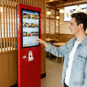 WENJIE - Quiosco de Pago <span class=keywords><strong>Fiscal</strong></span> de 15.6/21.5 Pulgadas, Caja Registradora Automática, Quiosco de Pedidos POS Portátil para Restaurante con Sistema Windows, Cámara - Product Image 3