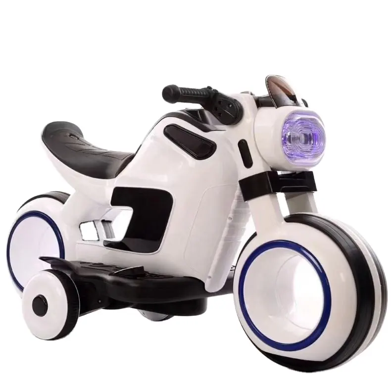 Scooter elettrico per bambini popolari con fari a LED moto per bambini 6V batteria per auto/bambini musicali giro in auto