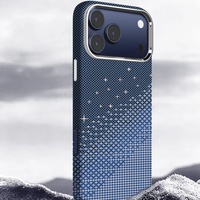 Coque de téléphone avec lumière nocturne en forme d'étoile bleue pour iPhone 18 Pro Max, coque de téléphone à charge sans fil avec aimant puissant 17 Pro Max