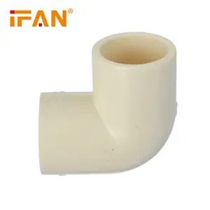Raccords Cpvc en plastique de haute qualité IFAN tuyaux et raccords en PVC coudés à 90 degrés