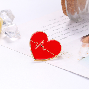 फैशन मिश्र धातु नर्स स्टेथोस्कोप ब्रोच मेडिकल सीरीज बैज सूट एक्सेसरीज गहने - Product Image 2