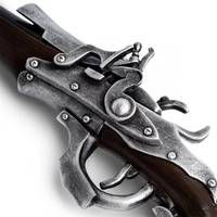 Réplica de Pistola de Fibra de Vidrio de Bloodborne para Coleccionistas, Réplica de Arma de Juguete, Pistola de Cazador