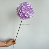 L-040 Groothandel Zijden Kunstmatige Hortensia Kleine 13cm Bloemkop Enkelvoudige Kunstbloemen voor Bruiloft Kerstmis Vaderdag CE