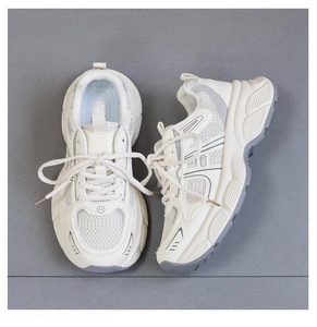 Nouvelles baskets compensées épaisses pour femmes 2026, rehaussantes pour petites tailles, polyvalentes, à semelle souple, style sport 'Dad Shoes', meilleures ventes - Product Image 2