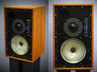 Enceintes bibliothèque HiFi BBC Classic LS5/9 et BestVox 8 pouces, 50W, 8 ohms, sensibilité 87dB