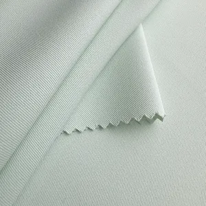 Hospital Woven Twill 4 Way Stretch Polyester Scrub Fabric For Medical Uniforms