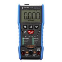 Multimètre numérique intelligent SUNSHINE DT-19N Mini, plage pour la réparation, testeur de résistance AC/DC, multimètre portable