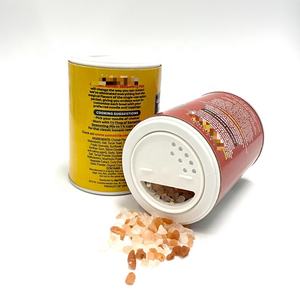 Tabung pengocok garam karton dicap dan Vanished kertas komposit wadah bumbu dengan atasan pengocok untuk industri makanan - Product Image 1