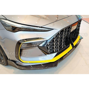 For MG 6Pro 2021 Car Front Bumper <b>Lip</b> Splitter Diffuser Body Kit 3PCS Bumper Guard Protector Cover Car Accessories - Product Image 3