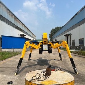 Oil Electric Hybrid 3-Tonnen-Falt-tragbare Baukran-Hebezeuge Fernbedienung Spinnen kran - Product Image 3