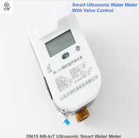 Compteur d'eau intelligent le plus vendu NB-IoT, ultrasonique, avec contrôle de vanne, télécommande intelligente, OEM, numérique, pour la mesure du débit d'eau