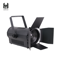 Projecteur LED COB motorisé 250W, profilé, RGB Ra>95, DMX512, zoom linéaire électrique, éclairage de scène, de conférence et de studio
