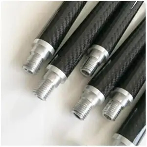 Carbon Fiber Light Pole Vacuum Telescopic Prepreg Price Twist Lock Cleaning System Telescopic Pole Windows Cleaning