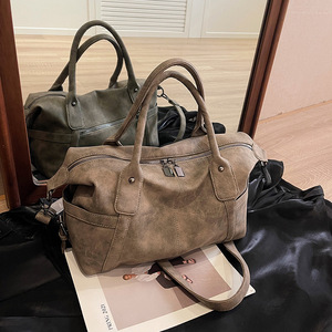 Nuevo bolso de mano Retro para mujer, bolso de hombro de cuero vegano Vintage Simple, bolso cruzado para mujer - Product Image 3