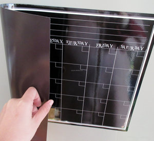 Mensuel Calendrier de Réfrigérateur Magnétique Tableau Blanc planificateur pour Cuisine - Product Image 6