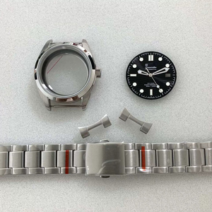 Caja de Reloj de Acero Inoxidable de 38 mm con Cristal de Zafiro para Movimientos NH35/<span class=keywords><strong>4R</strong></span>, Resistente al Agua, Negro, Verde, Azul, Modificación de Esfera de 31 mm - Product Image 3