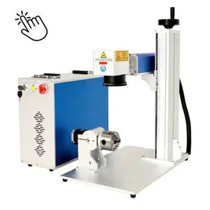 Mesin penanda Laser hasil personalisasi harga rendah 20w 30w 50w mesin penanda Laser Mopa