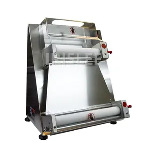 Automatic electric pizza dough roller machine sheeter for home use small dough Sheeter pizza rolling machine base pizza roller