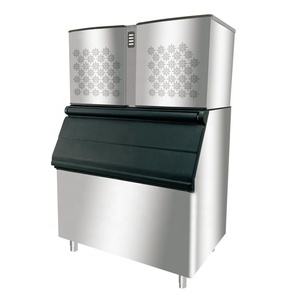 Nugget Máy Làm Đá Dưới Quầy Thương Mại Hình Khối Được Tích Hợp Sẵn - Product Image 4